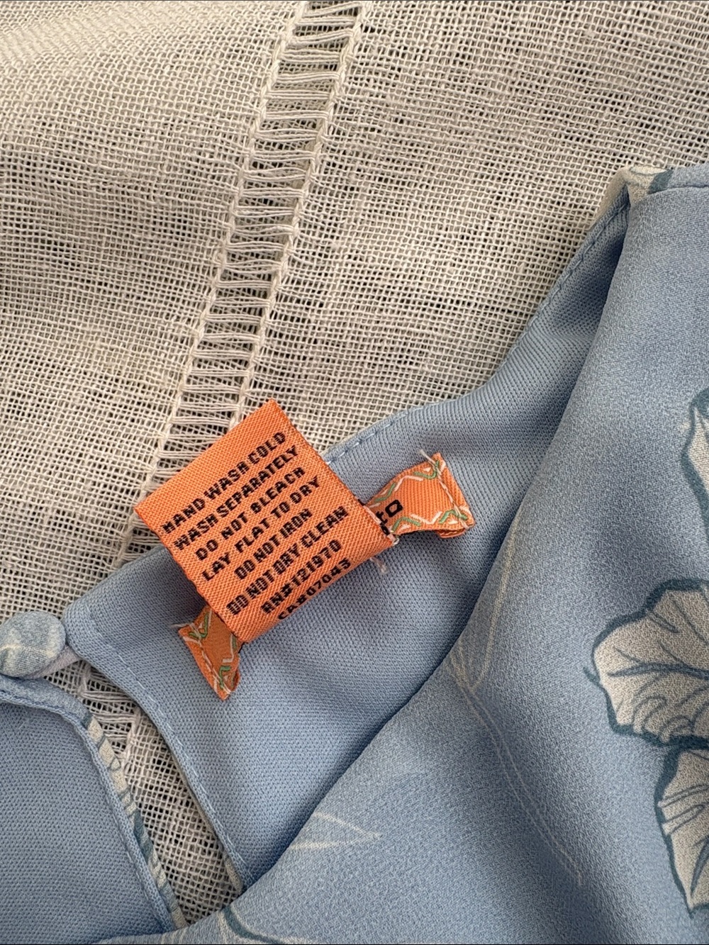 Flying Tomato Sky Boho Blue Floral Dress - Picture 9 of 13